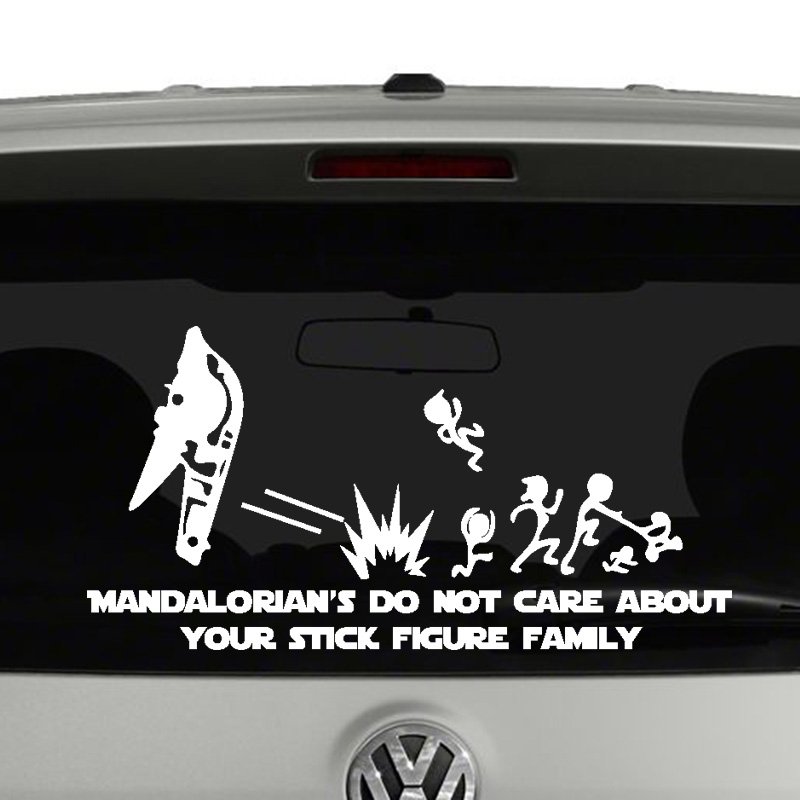 bad stick family decals