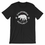 California Republic State Bear 1850 Golden State T-Shirt