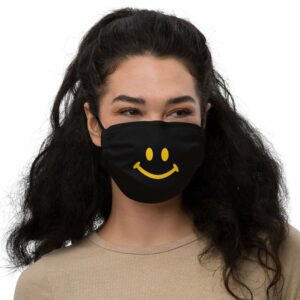 Smiley Face Premium face mask